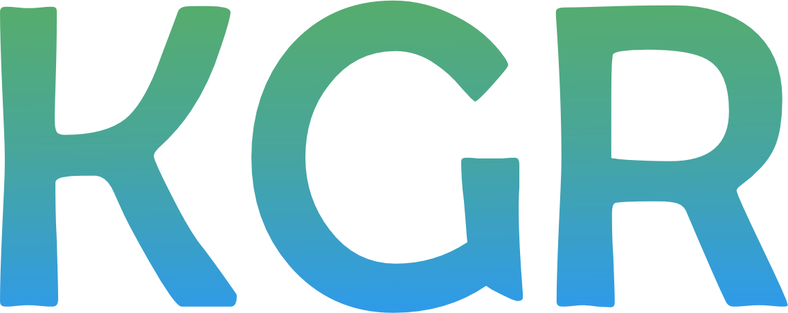 kgr simple logo